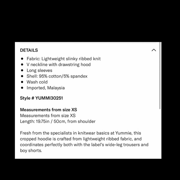 Yummie Ribbed Lightweight Hoodie - Picture 7 of 8